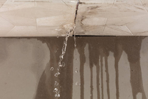 Professional Burst Pipe Cleanup technician working in Weare, NH